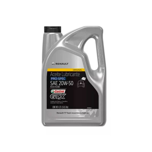 ACEITE LUBRICANTE 20W50 MOTOR RENAULT GALÓN 5/4